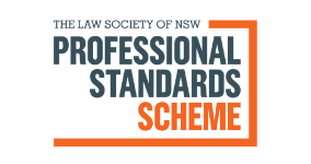 Professional Standard Scheme Law Society of NSW Logo